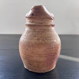 Raw stoneware pitcher