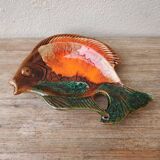 Vintage ceramic fish pocket