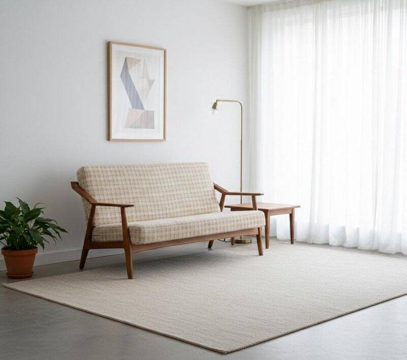 Teak Sofa attributed to H. Brockmann-Petersen for Randers Møbelfabrik, 1960s