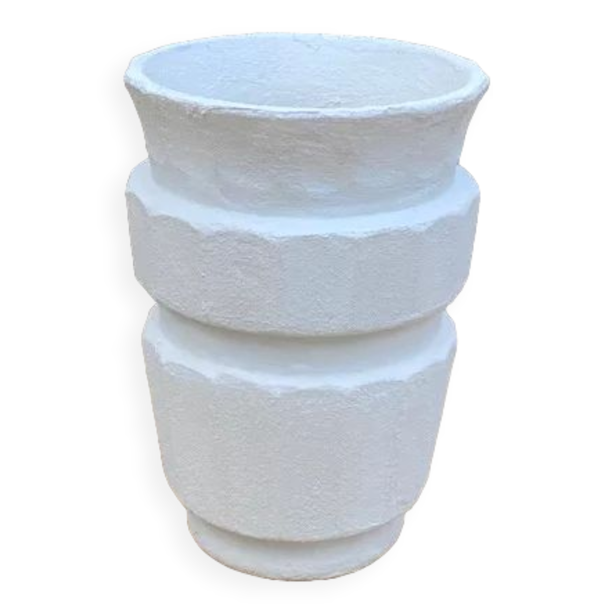 Art Deco white vase