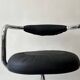 Cobra model chrome design chair by Giotto Stoppino, Italy 1970