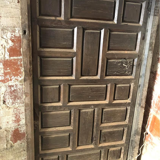 Porte ancienne espagnole en bois
