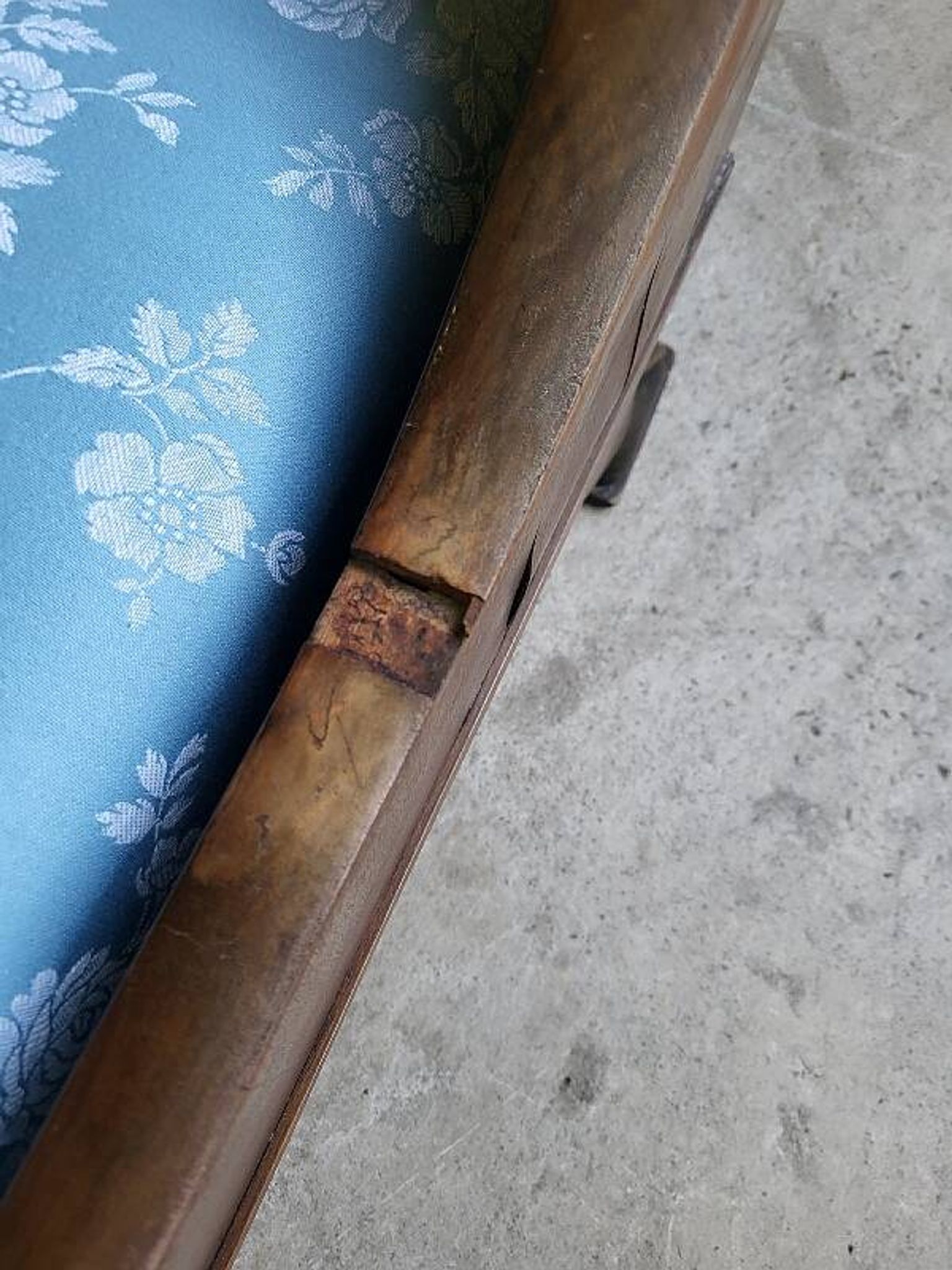 bench sofa bed 19th century empire daytime