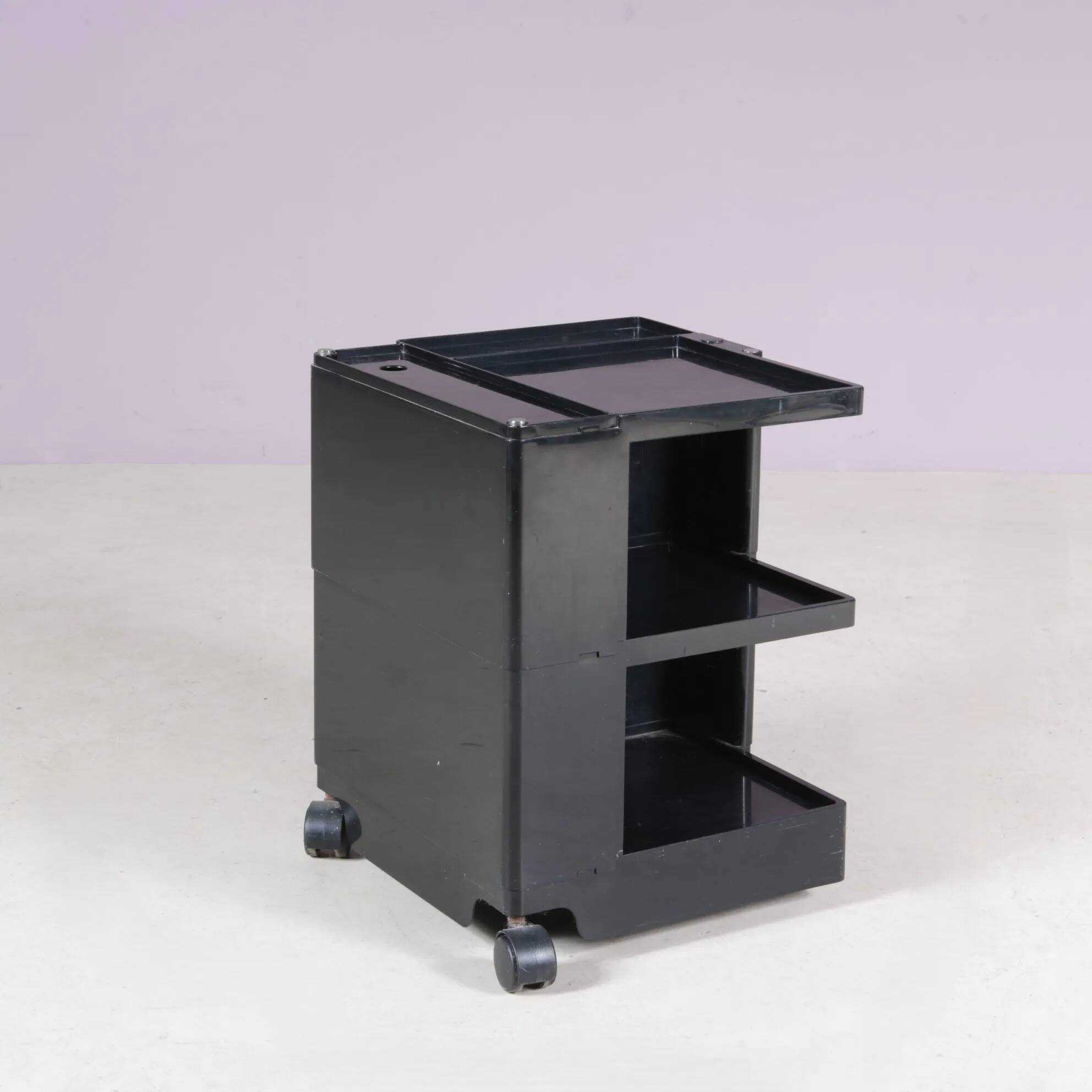 1970s low model Boby trolley Joe Colombo for Bieffeplast Italy