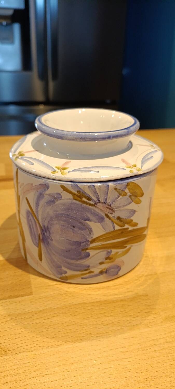 Water butter dish