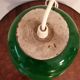 Opaline hanging lamp