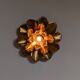 Paire appliques "fleur"