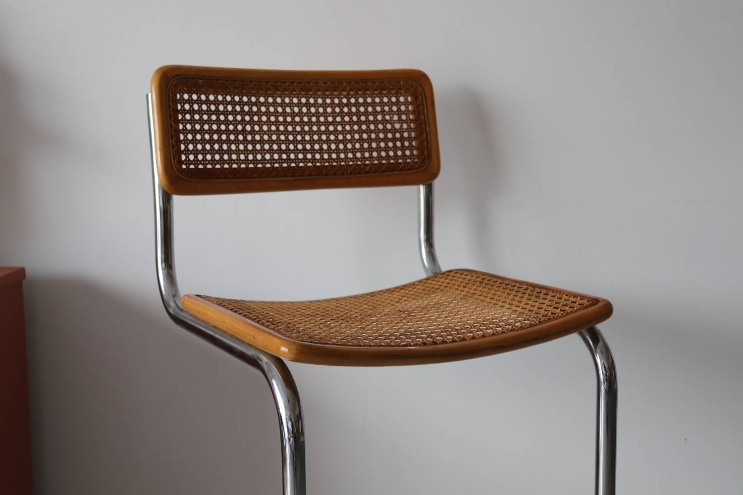 Breuer cane bar stool