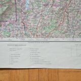 Map No. 42 Besançon army edition