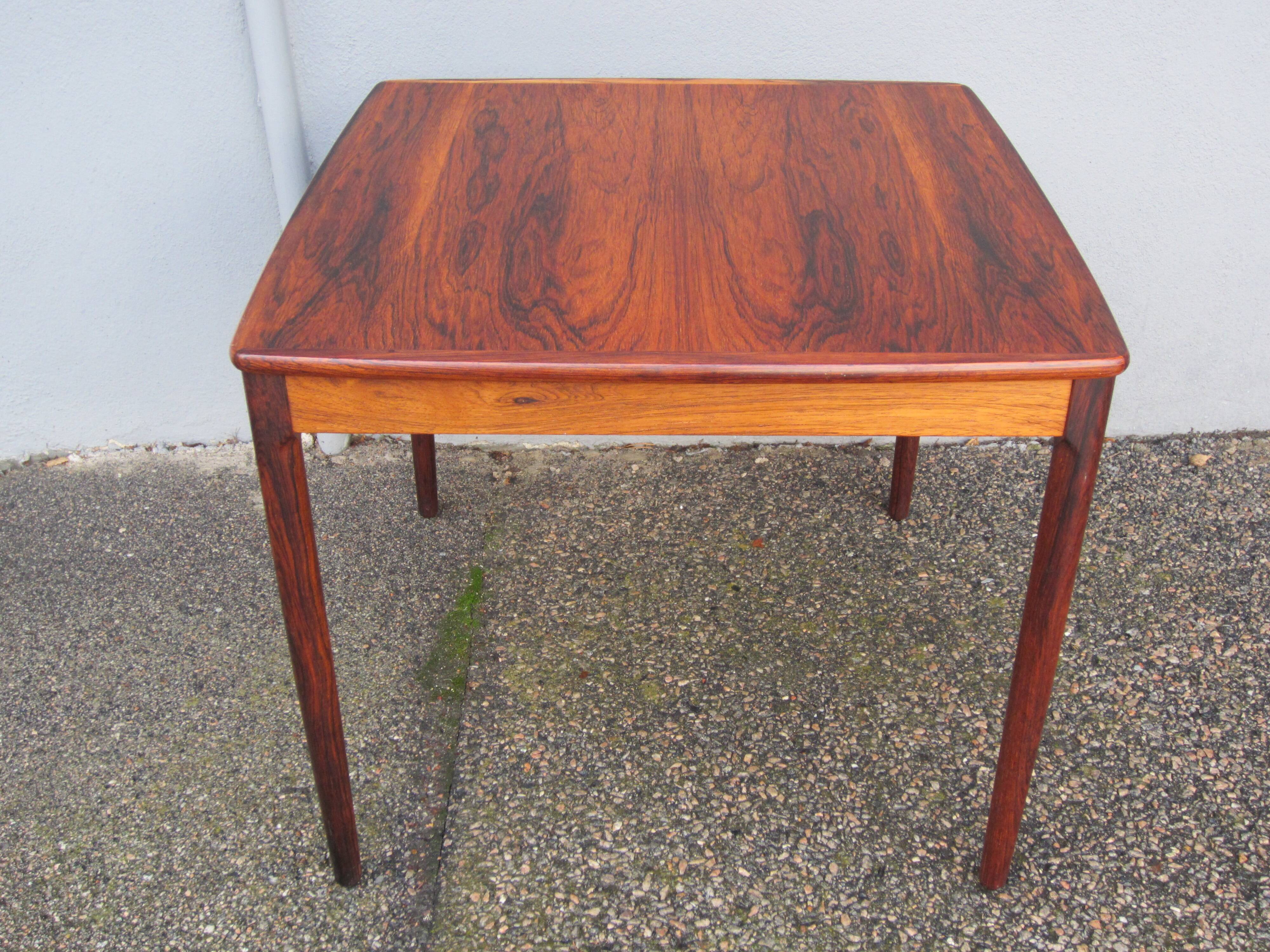 Square Scandinavian coffee table by Yngvar Sandström for AB Seffle Möbelfabrik