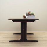 Table en chêne, design danois, années 1970, fabricant : Skovby