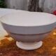 Blue earthenware bowl