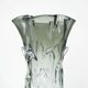 Grey vase, Murano glass, 1960s, made in Italy