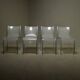 Set of 4 FPE chairs by Ron Arad for Kartell 1990s