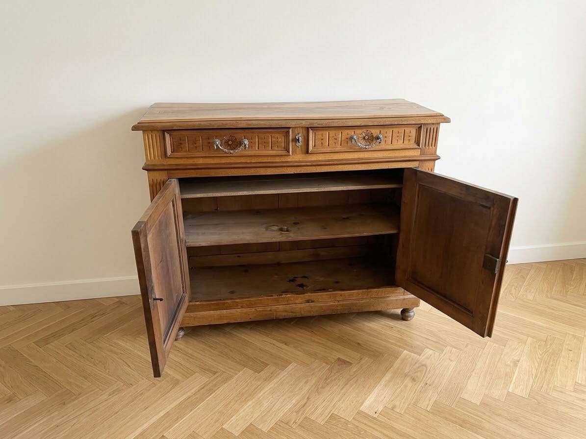 Old wooden sideboard