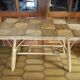 Rattan coffee table