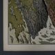 Lithograph by Henri Rivière Aspects of Nature - The Cliff