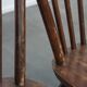 Set of 4 vintage Windsor wooden spindle chairs from the 1970s