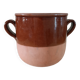 Terracotta pot cover Made in France