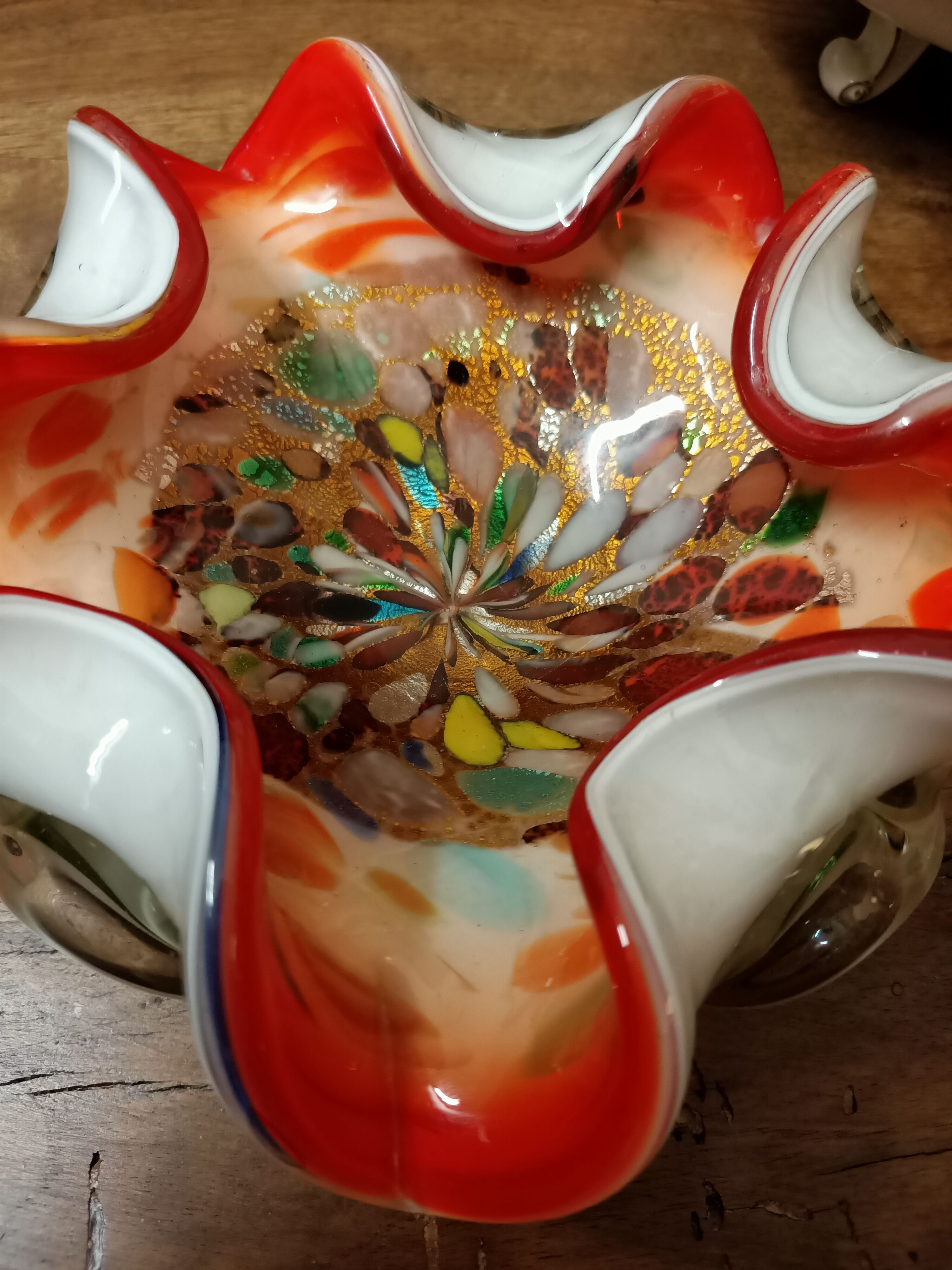 Murano bowl glass by Dino Martens for Avem