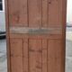 Antique patinated two-door cabinet
