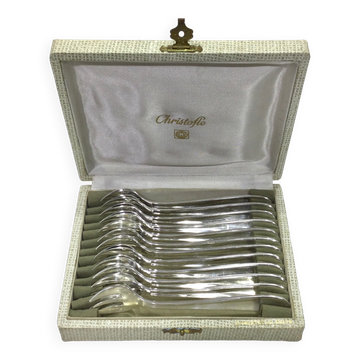 12 fourchettes à huître dax Christofle