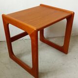 Small danish sidetable in teak by Salin Nyborg