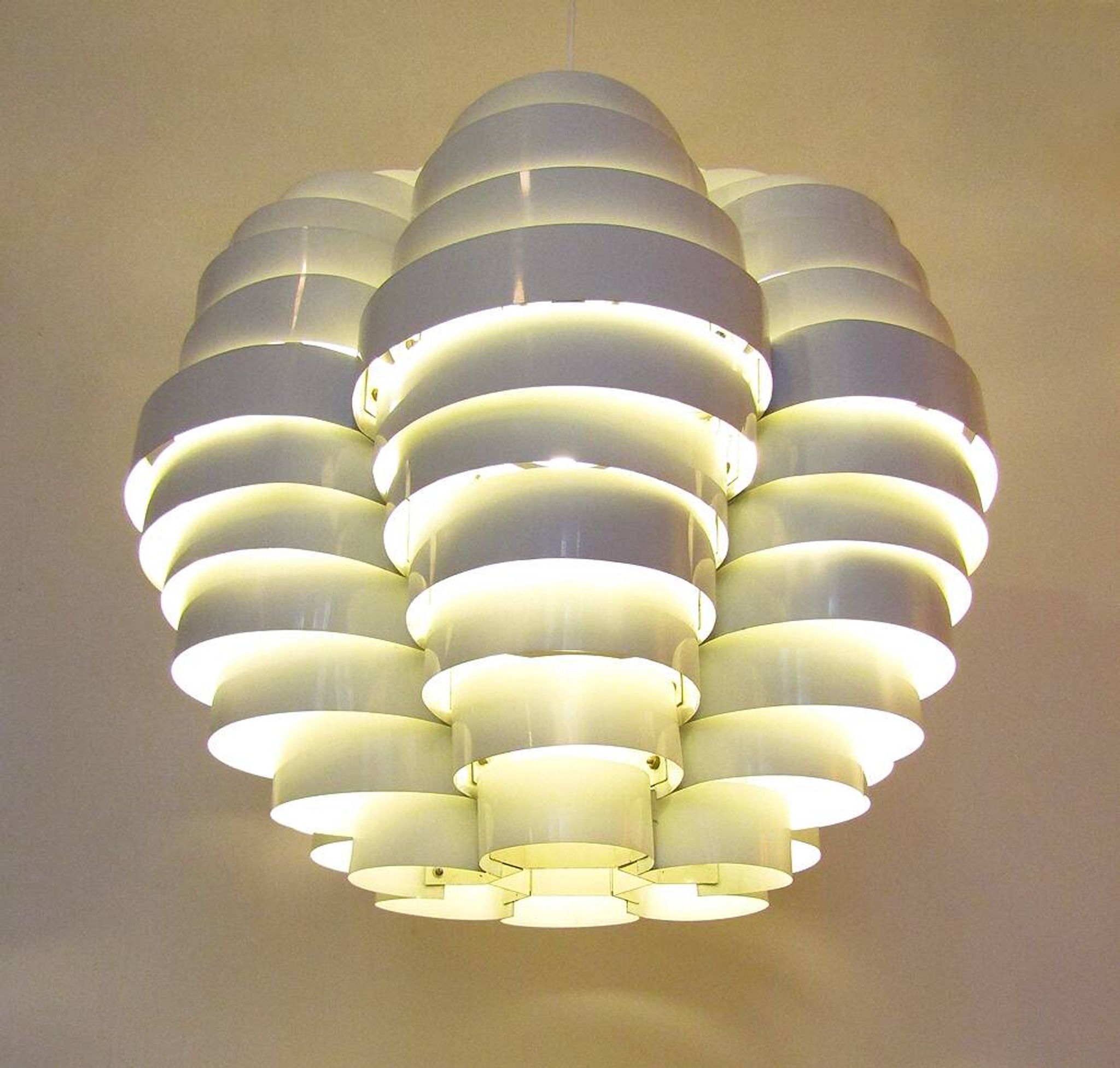 Italian "Tornado" Ceiling Light by Elio Martinelli