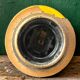 Large vintage ceramic lamp base in yellow – 1960s