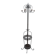 Coat rack called jellyfish, umbrella cane holder, iron and wood bistro parrot