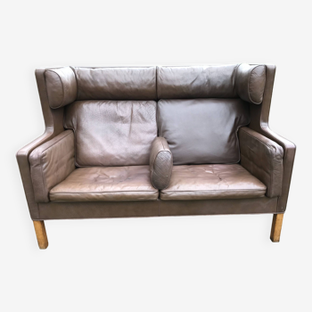 Hightback 2192 2-seater sofa by Borge Mogensen