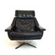 Chaise en cuir ESA 802 de Werner Langenfeld