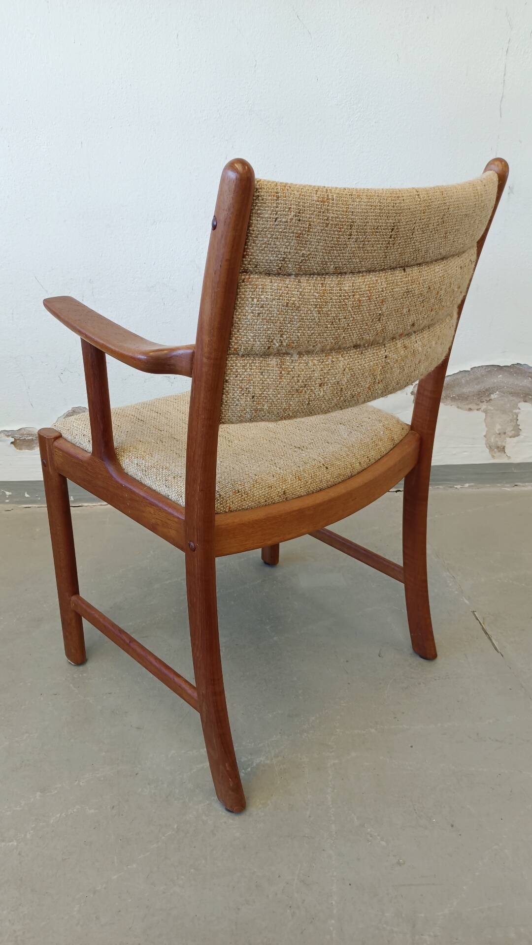 Scandinavian armchair in teak