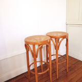 Lot of 2 high stools
