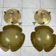 Vintage set of two Peill and Putzler ceiling lamps