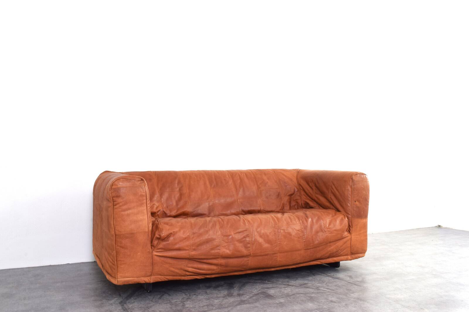Leather Sofa Model Klippan by Noboru Nakamura for Ikea, 1980s.