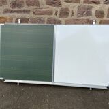 School painting triptych vintage restaurant bar