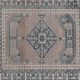 Vintage Turkish Oushak rug 183x193 cm