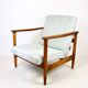 Light Blue GFM-142 Armchair by Edmund Homa, 1970s