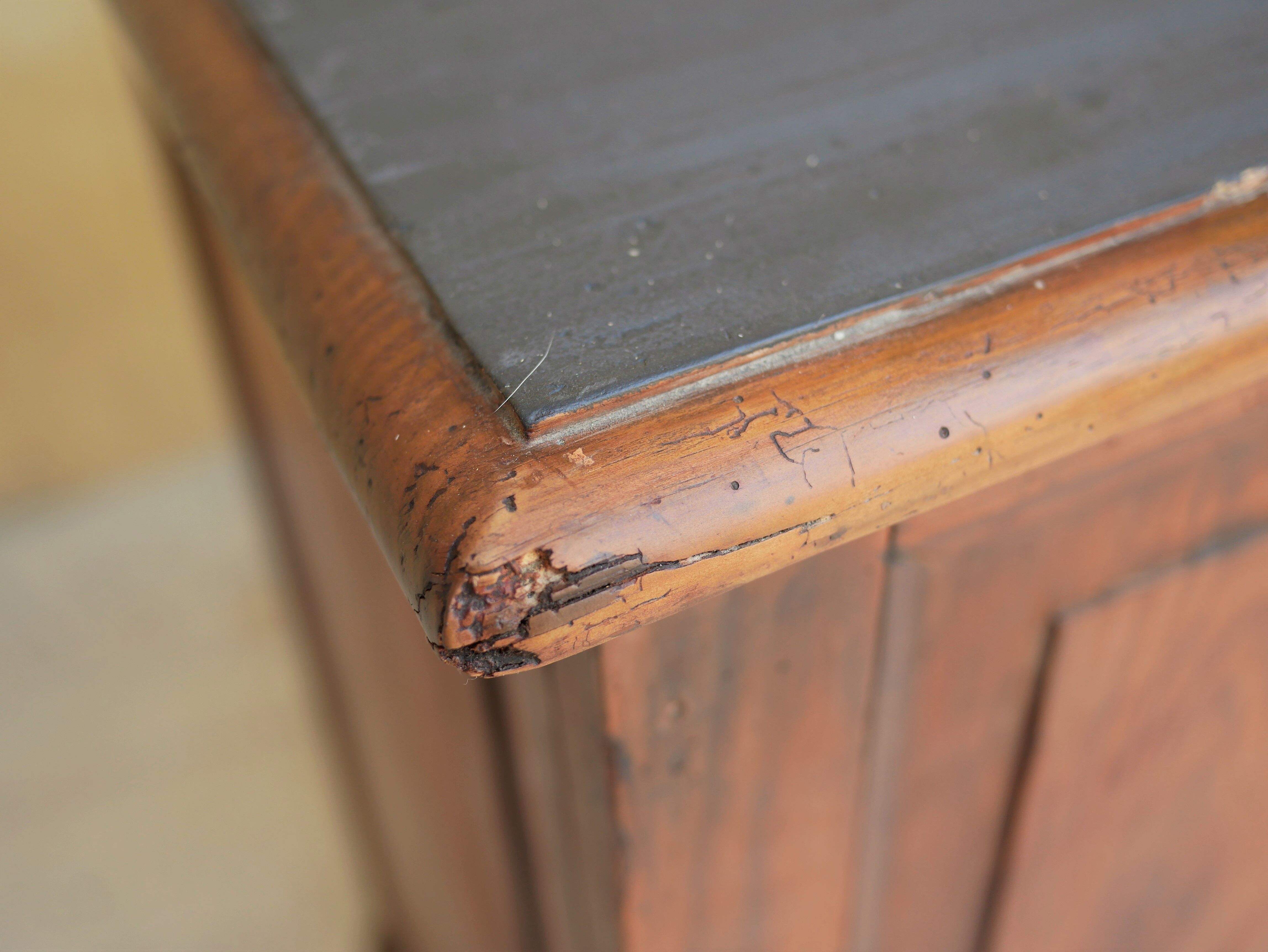 Meuble comptoir en bois