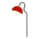Retro Vintage Danish Bent Karlby Garden Outdoor Standing Lamp Light 50s 60s 70s