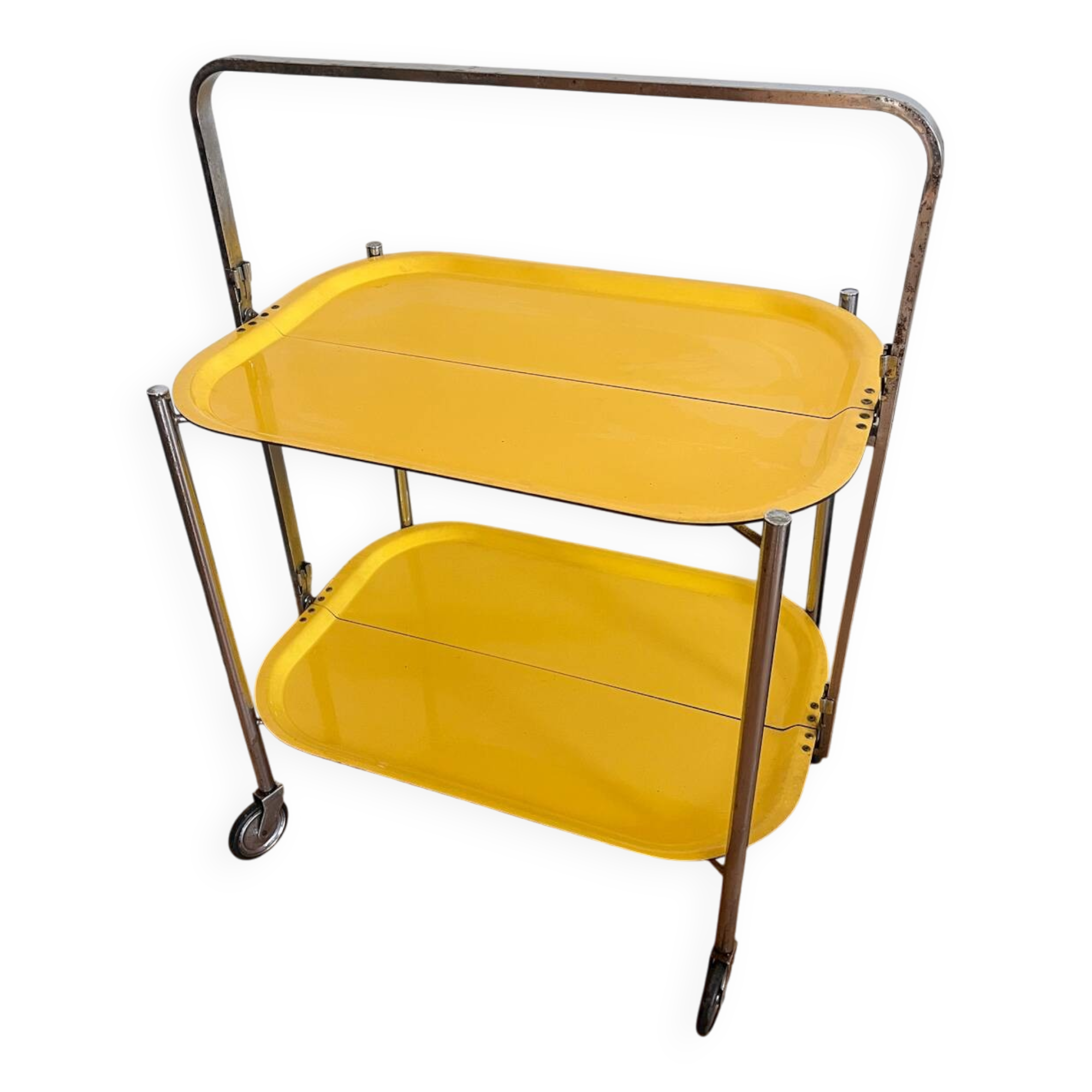 Vintage serving trolley