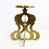 Bronze candlestick by Guiseppe Gallo 1960