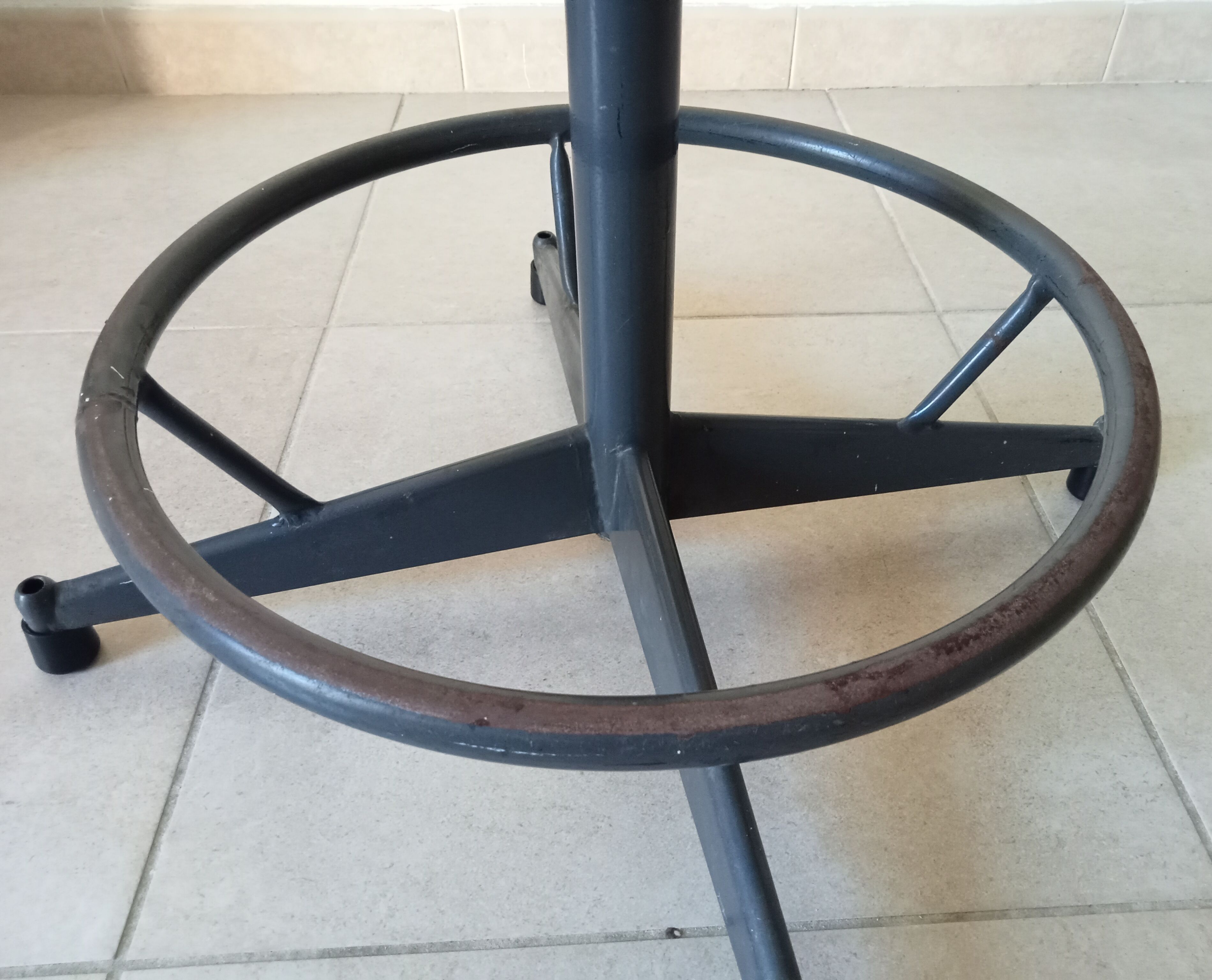 Vintage industrial workshop stool SIPE ITALY 1960s