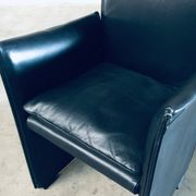 Postmodern Model 401 Break Armchairs by Mario Bellini for Cassina, Italy, 1980s, Set of 6