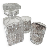 Whisky carafe and glass set