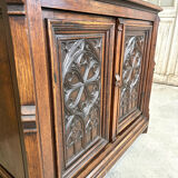 Medieval castle style buffet