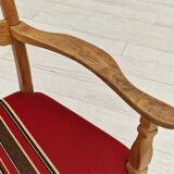 1960s, Danish design, armchair, oak wood, furniture wool.