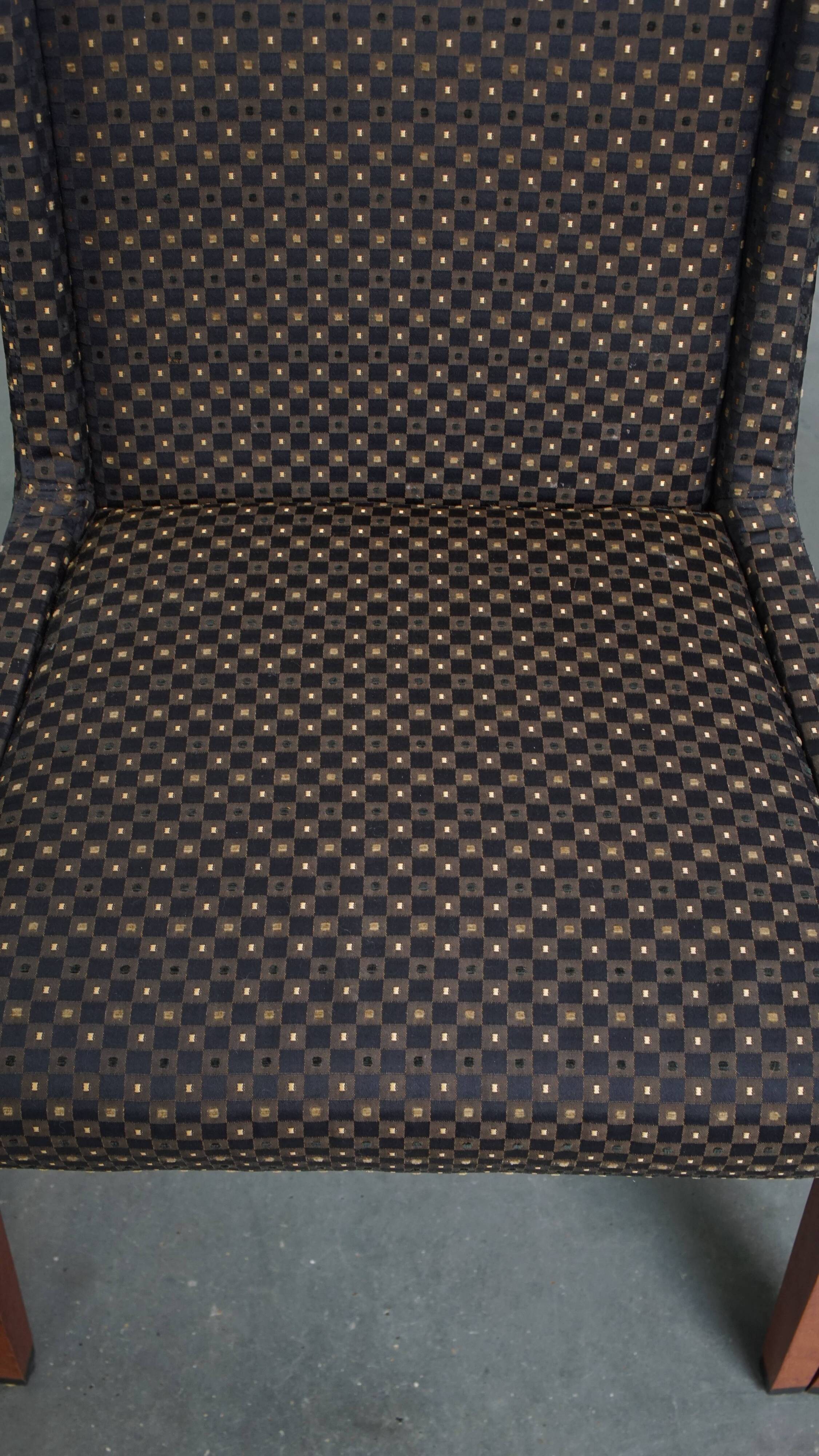 Set of 4 Art Deco dining chairs