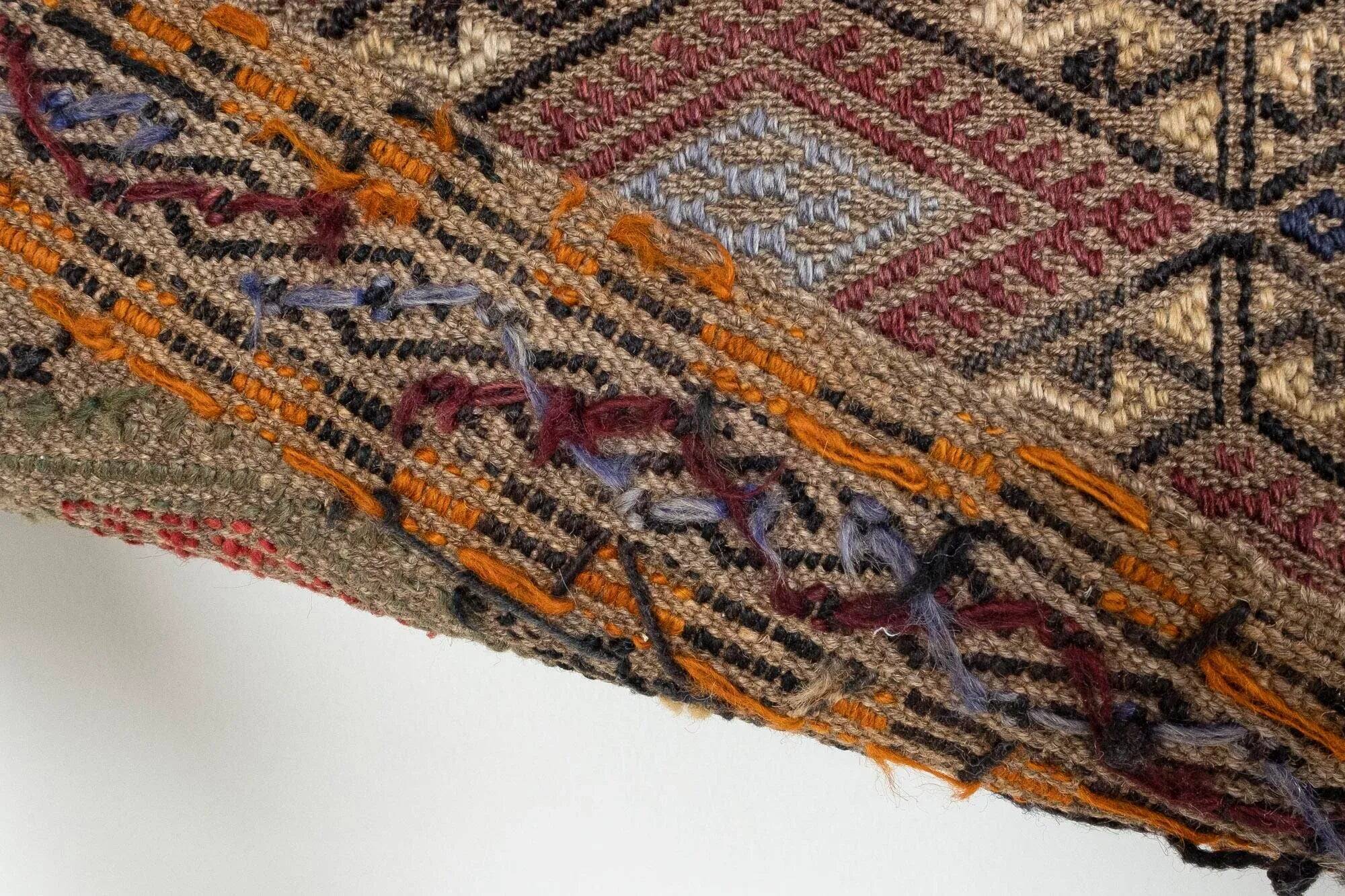 Vintage Turkish hallway rug 52x420 cm